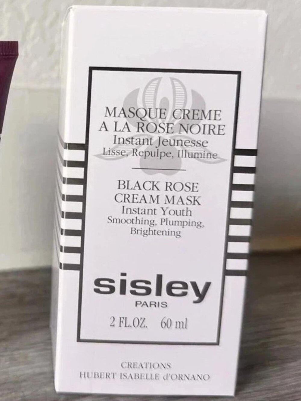New Black Rose Cream Mask by Sisley Paris Instant Youth 2 oz/60ml - Fresh Stock